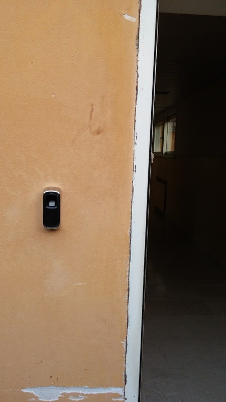  Anviz M5 testina in metallo per esterno Ip65 controllo accessi casa di riposo Bologna